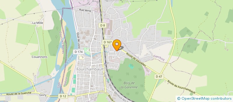 localisation de l'entreprise EURL ASSISTANCE MULTI-SERVICES  FOURCHAMBAULT