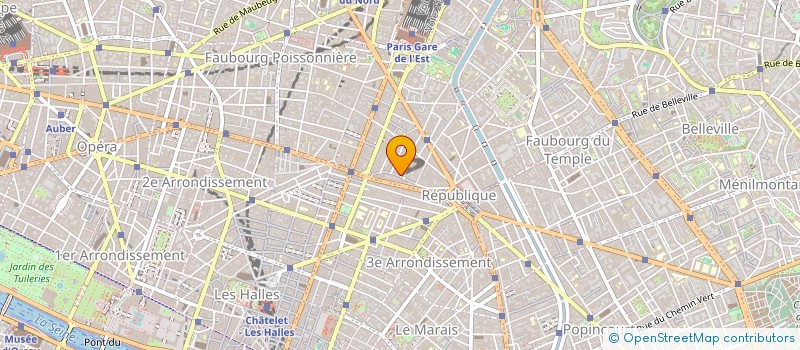 localisation de l'entreprise EURL ATELIER BAUER  PARIS