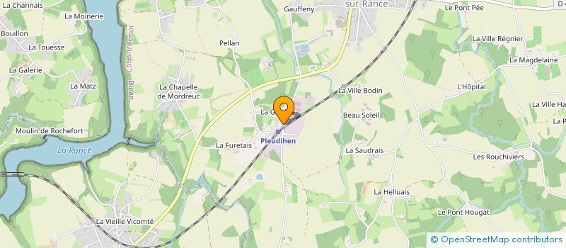 localisation de l'entreprise EURL ATELIER WAP à PLEUDIHEN-SUR-RANCE