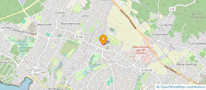 localisation de l'entreprise EURL ATLANTIC ISOLATION  VAUX-SUR-MER