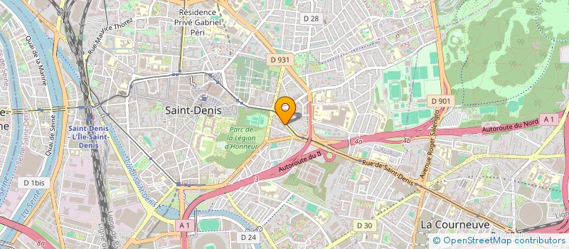 localisation de l'entreprise EURL ATM SERVICE à SAINT-DENIS