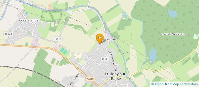 localisation de l'entreprise EURL ATOUT SERVICE AUBOIS  LAUBRESSEL