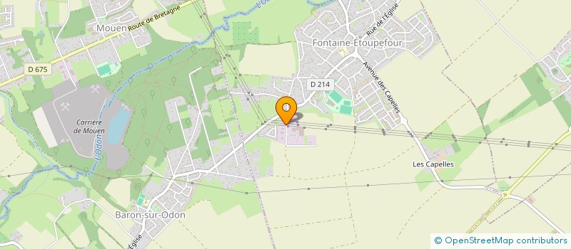 localisation de l'entreprise EURL ATOUTUBE  FONTAINE-ETOUPEFOUR