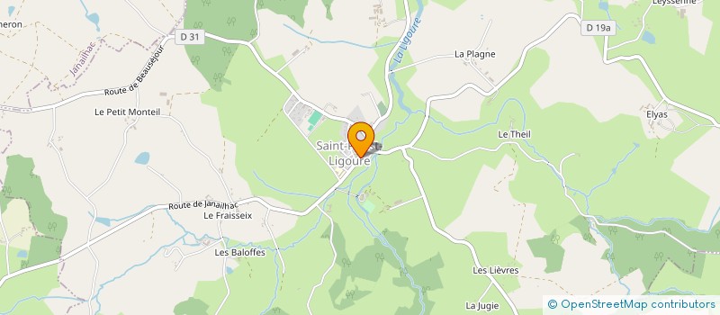 localisation de l'entreprise EURL ATP à SAINT-PRIEST-LIGOURE