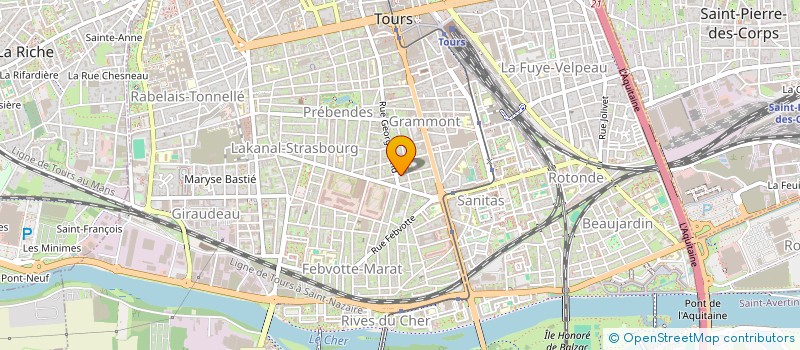 localisation de l'entreprise EURL ATRAMENTUM  TOURS