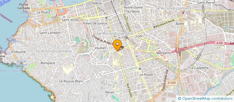 localisation de l'entreprise EURL ATTON à MARSEILLE