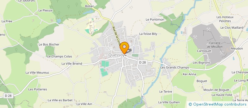 localisation de l'entreprise EURL AU BON SAINT NICOLAS à HILLION