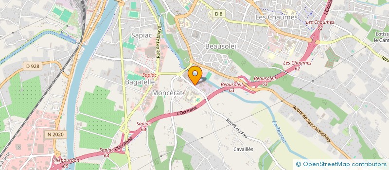 localisation de l'entreprise EURL AU DUO DES SAVEURS à MONTAUBAN