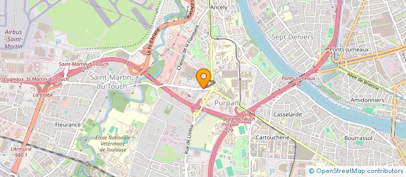 localisation de l'entreprise EURL AU LAVOMATIQUE à TOULOUSE