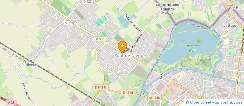 localisation de l'entreprise EURL AU MOULIN GOURMAND D'ANAELLE  NIEPPE