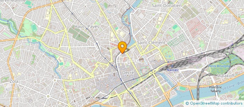 localisation de l'entreprise EURL AU PAIN BOUDIN à NANTES