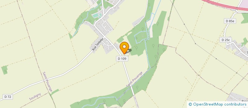 localisation de l'entreprise EURL AUBE FERMETURES à SAINT-POUANGE