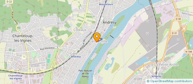 localisation de l'entreprise EURL AUBERT JEAN LUC  ANDRESY