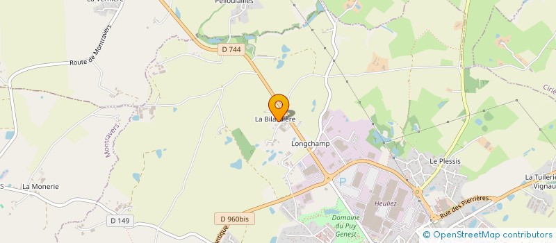 localisation de l'entreprise EURL AUMONT RICHARD  BRETIGNOLLES