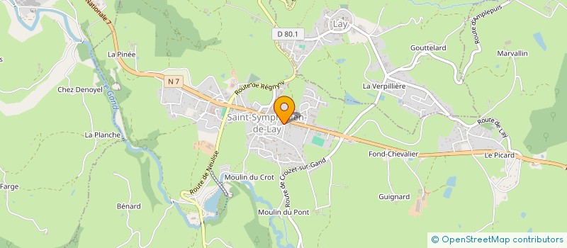localisation de l'entreprise EURL AURELIEN LAMURE à FOURNEAUX