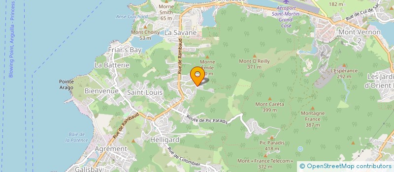 localisation de l'entreprise EURL AURELIENNE BRYAN à SAINT MARTIN