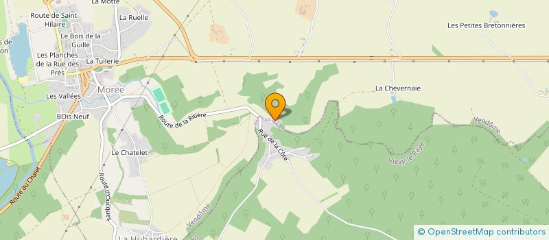 localisation de l'entreprise EURL AUTO RECUPER LASCAUX  SAINT-JEAN-FROIDMENTEL