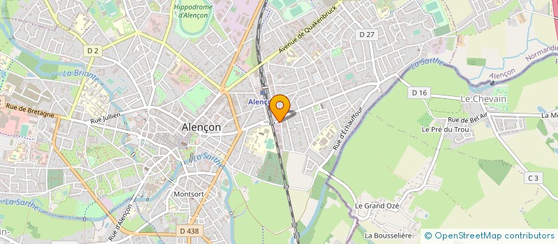 localisation de l'entreprise EURL AUTO STYLE à ALENCON