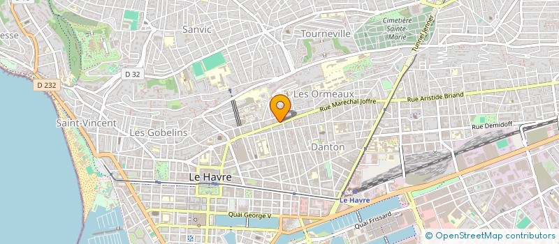 localisation de l'entreprise EURL AUX SAVEURS LISBOETES à LE HAVRE