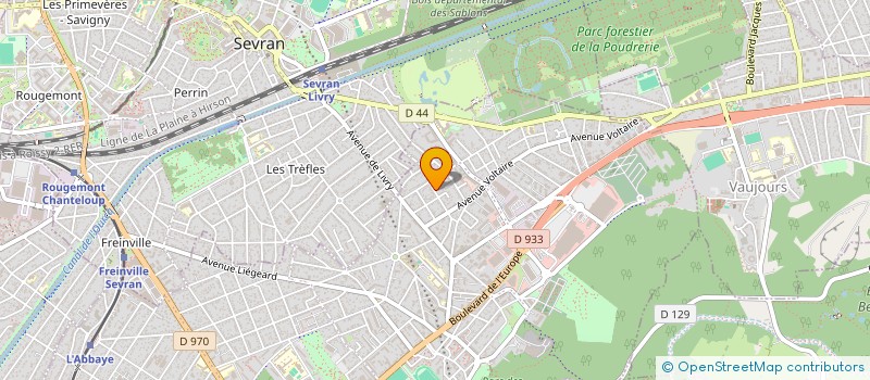 localisation de l'entreprise EURL AVEIRO BATIMENT à LIVRY-GARGAN