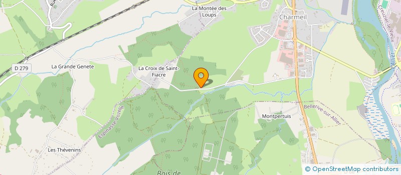 localisation de l'entreprise EURL AVI MAY à CHARMEIL