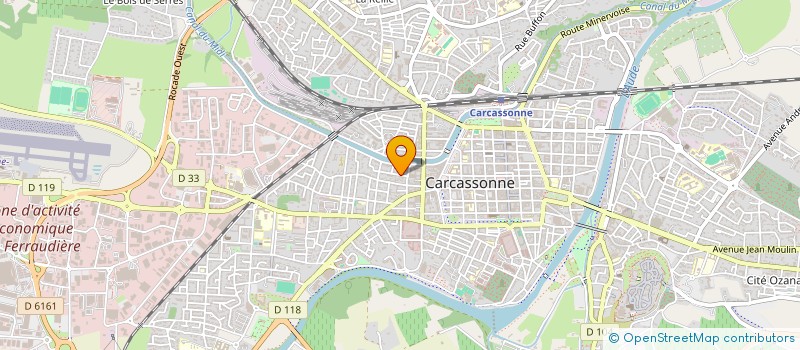 localisation de l'entreprise EURL AYA à CARCASSONNE