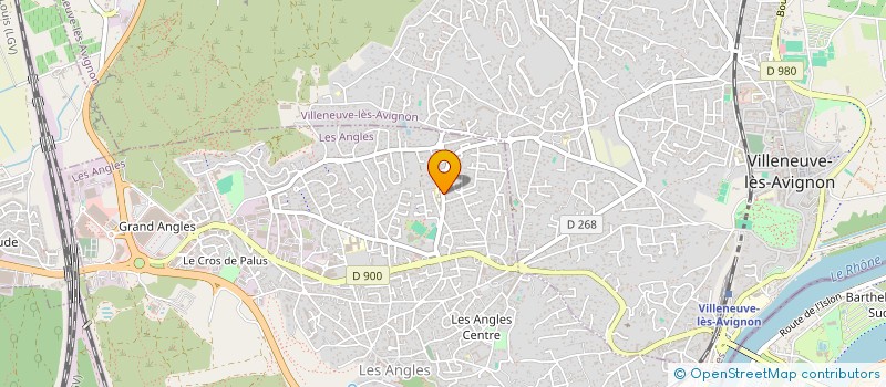 localisation de l'entreprise EURL AZ à LES ANGLES