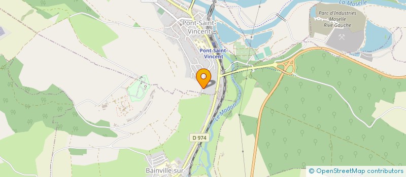 localisation de l'entreprise EURL AZC PEINTURE  PONT-SAINT-VINCENT