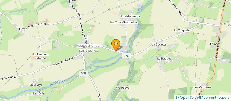 localisation de l'entreprise EURL AZE YANNICK  AURSEULLES