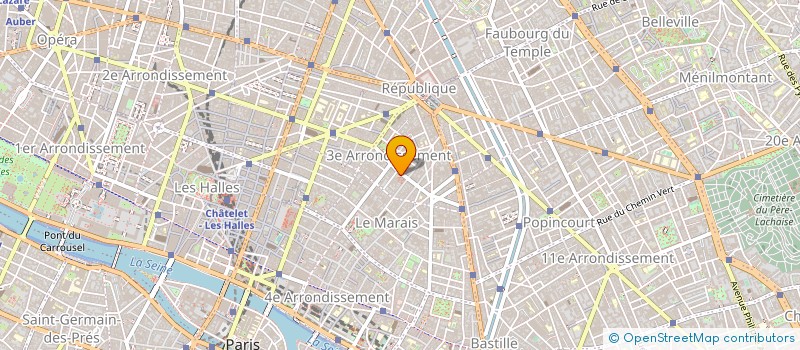localisation de l'entreprise EURL AZRIA à PARIS