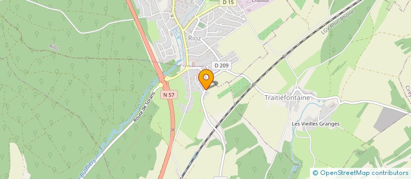 localisation de l'entreprise EURL B-B CONCEPT à SORANS-LES-BREUREY