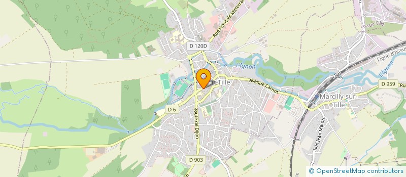 localisation de l'entreprise EURL B.E.A.T.  IS-SUR-TILLE