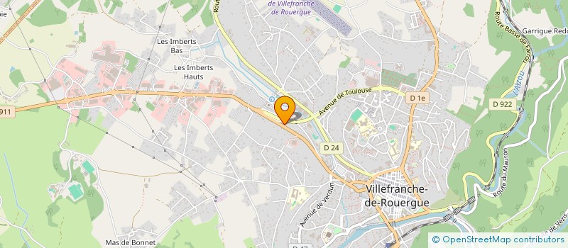 localisation de l'entreprise EURL B.O. CONCEPT. à VILLEFRANCHE-DE-ROUERGUE