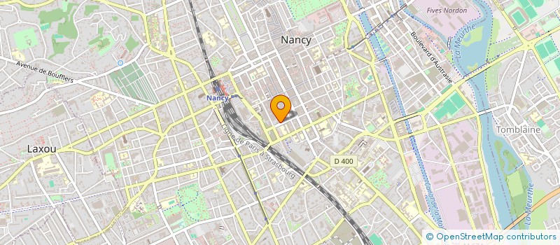 localisation de l'entreprise EURL BABYBOTTE BEVERLY à NANCY