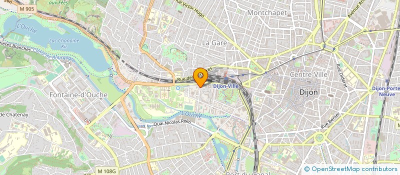 localisation de l'entreprise EURL BAGATELLE à DIJON