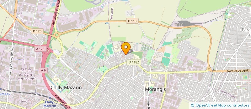 localisation de l'entreprise EURL BAK & FILS à MORANGIS
