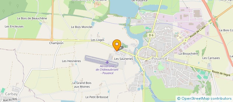 localisation de l'entreprise EURL BAL OKAN  OMBREE D'ANJOU