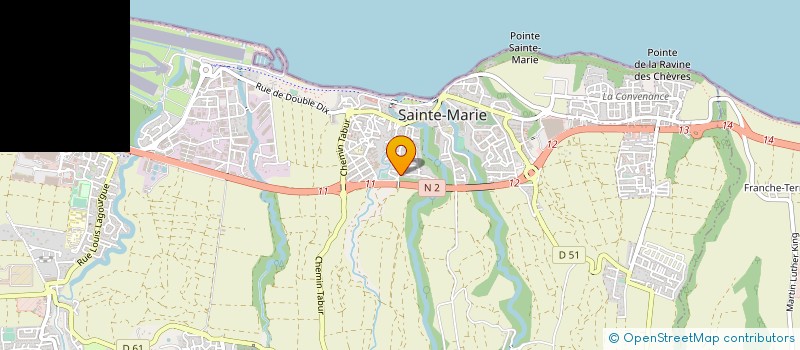 localisation de l'entreprise EURL BALAZI à SAINTE-MARIE