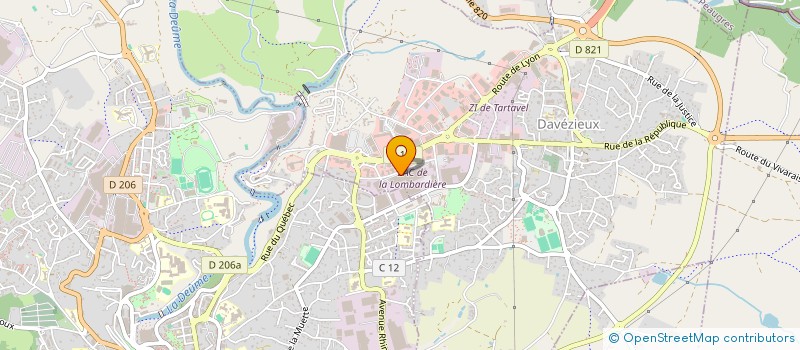 localisation de l'entreprise EURL BANC THIERRY à COLOMBIER-LE-JEUNE