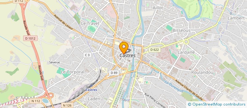 localisation de l'entreprise EURL BAPTISTE JACQUES à CASTRES