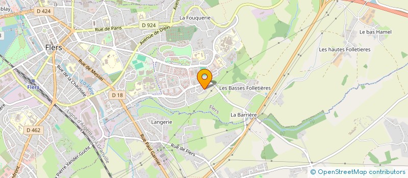 localisation de l'entreprise EURL BAR CO à FLERS