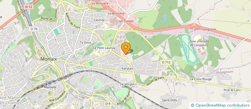 localisation de l'entreprise EURL BARBENSON  MORLAIX