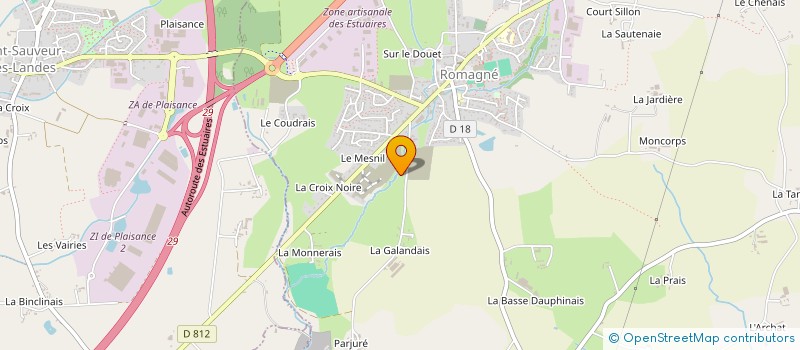 localisation de l'entreprise EURL BARBOT  AVRANCHES