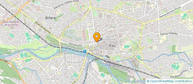 localisation de l'entreprise EURL BARGACH à PAU
