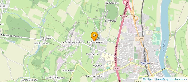 localisation de l'entreprise EURL BARTH MOTEURS à TOURNUS