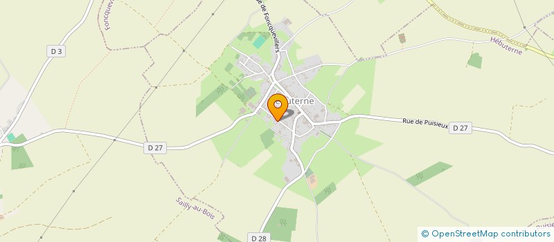 localisation de l'entreprise EURL BASSIMON  HEBUTERNE