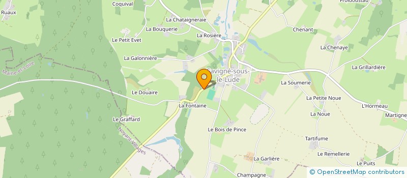 localisation de l'entreprise EURL BASTARD à LA CHAPELLE-AUX-CHOUX