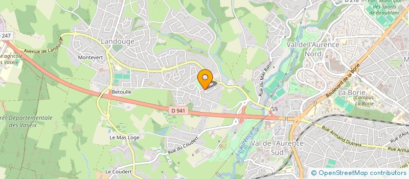 localisation de l'entreprise EURL BAT'MAISON à LIMOGES