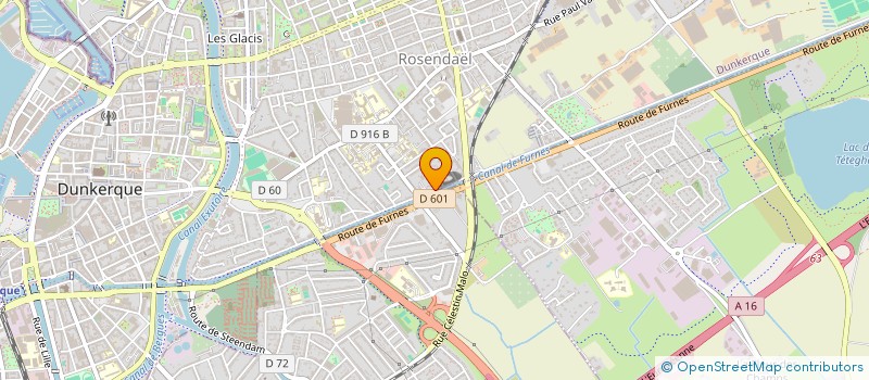 localisation de l'entreprise EURL BATI 3D à DUNKERQUE