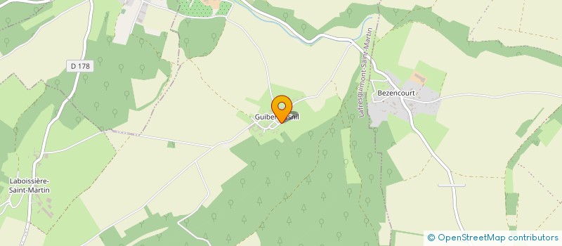 localisation de l'entreprise EURL BATI CONSULT  LAFRESGUIMONT-SAINT-MARTIN